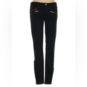 Juicy Couture Black Zipper Detail Trousers